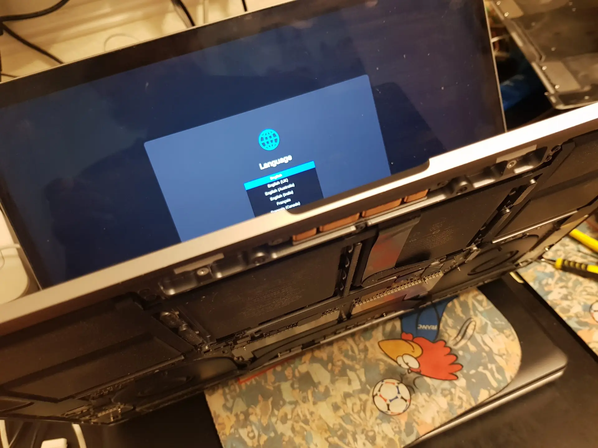 mac screen failure
